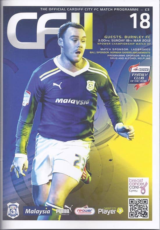 Cardiff City FC v Burnley FC